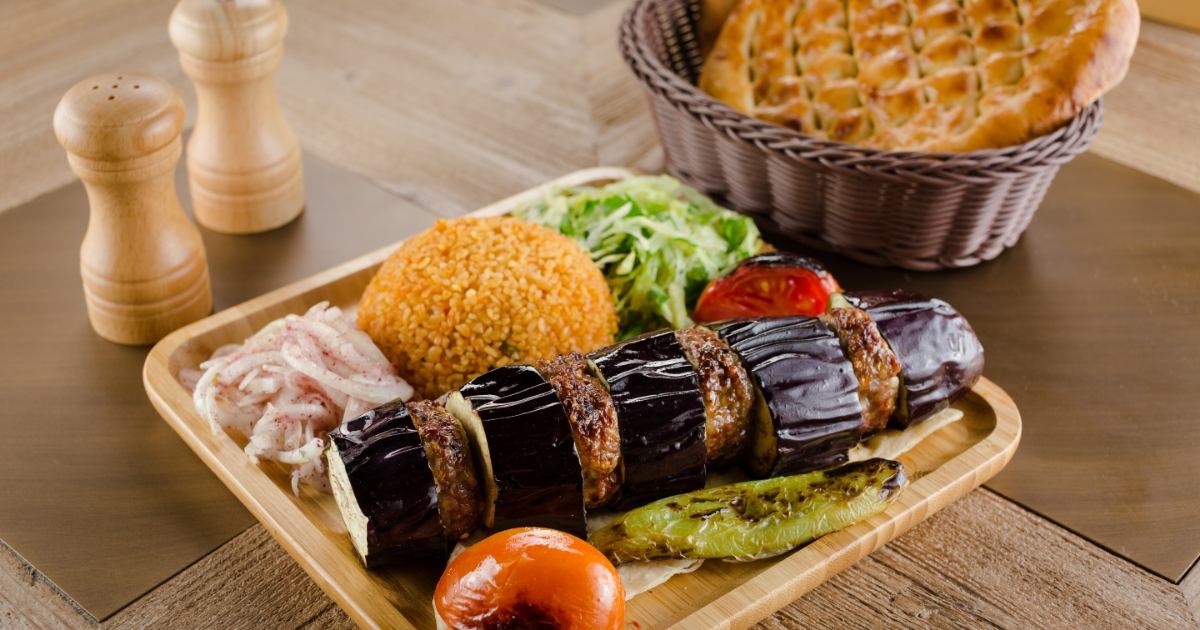 Eggplant Kebab ★ GOURMET